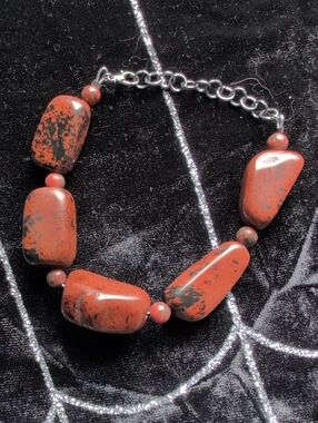 Maghoney Obsidian Chunky Beaded Bracelet